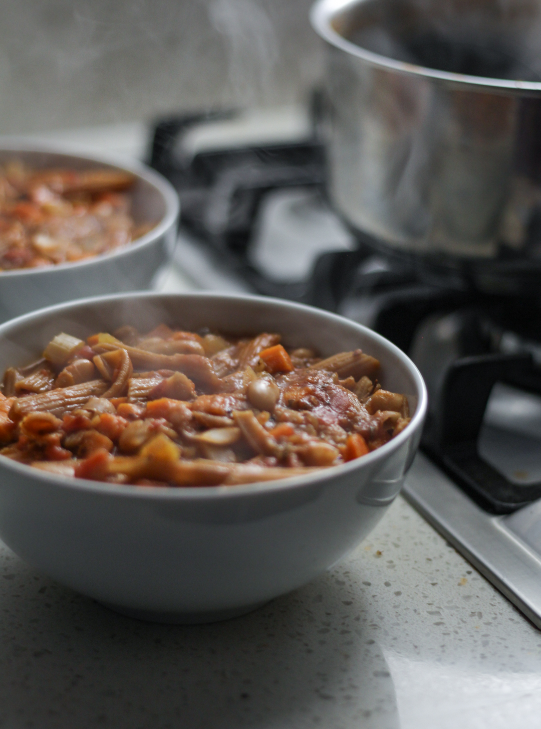 Lentil Pasta Minestrone